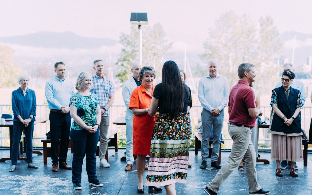 CHCPBC affirms commitment to reconciliation and decolonization through Coast Salish blanketing ceremony