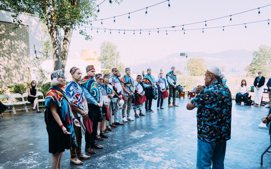 CHCPBC affirms commitment to reconciliation and decolonization through Coast Salish blanketing ceremony