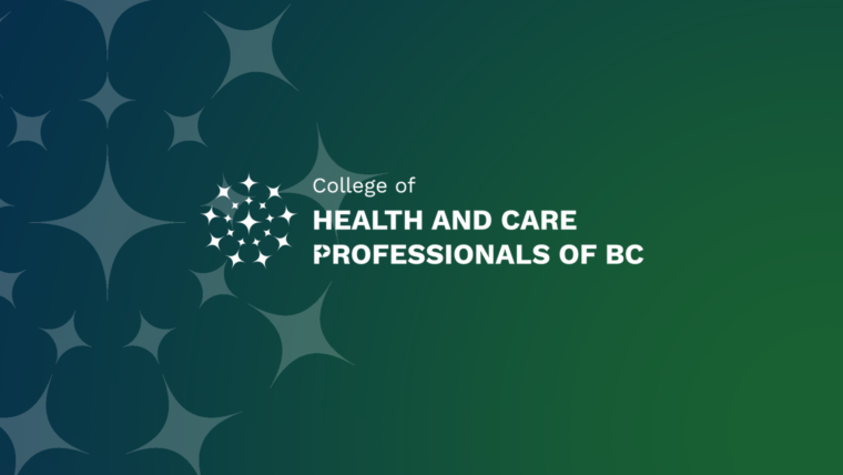 Celebrating Day 1 of the College of Health and Care Professionals of BC